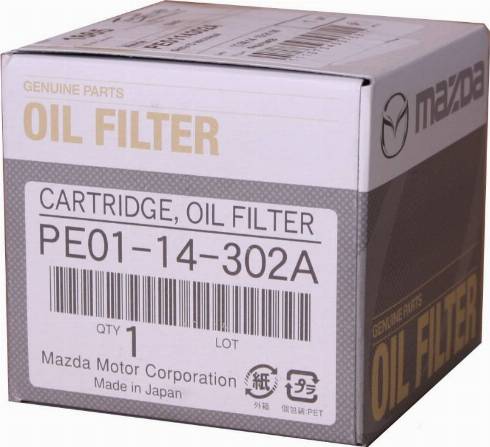 MAZDA PE01-14-302A 9A - Oljefilter xdelar.se