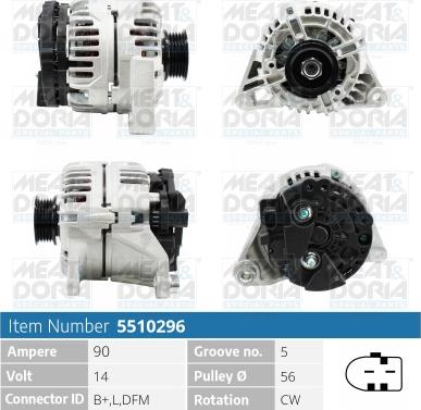 Meat & Doria 5510296 - Generator xdelar.se