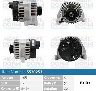 Meat & Doria 5530253 - Generator xdelar.se