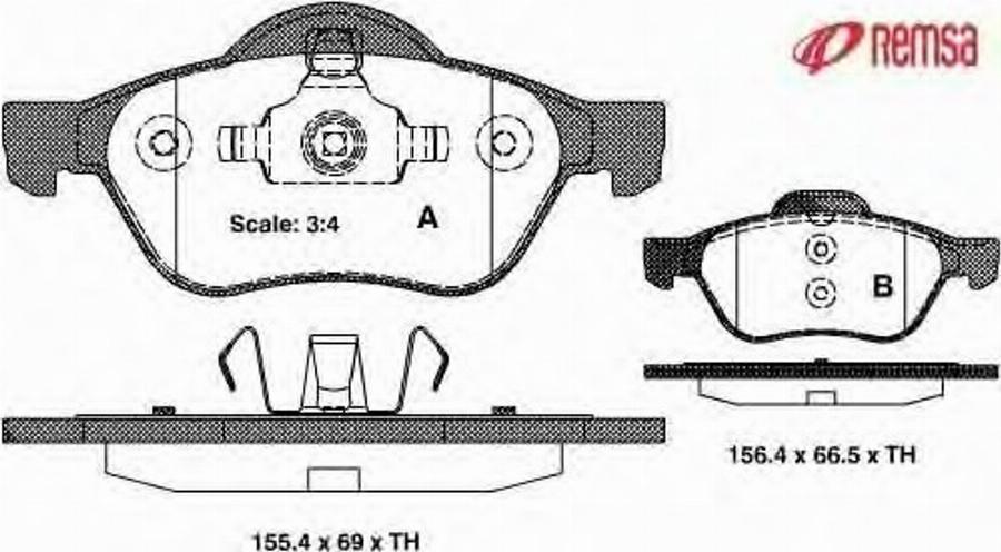 Metzger 096200 - Bromsbeläggssats, skivbroms xdelar.se