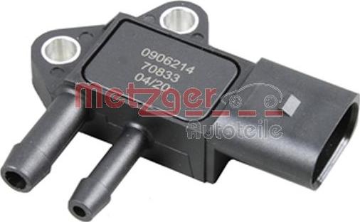 Metzger 0906214 - Sensor, avgastryck xdelar.se