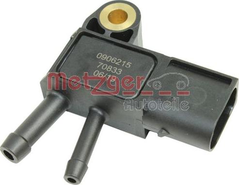 Metzger 0906215 - Sensor, avgastryck xdelar.se