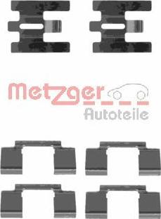 Metzger 109-1160 - Tillbehörssats, skivbromsbelägg xdelar.se