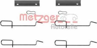 Metzger 109-1125 - Tillbehörssats, skivbromsbelägg xdelar.se