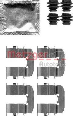 Metzger 109-1814 - Tillbehörssats, skivbromsbelägg xdelar.se