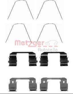 Metzger 109-1743 - Tillbehörssats, skivbromsbelägg xdelar.se