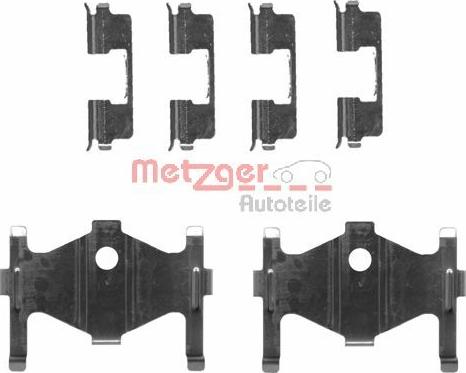 Metzger 109-1710 - Tillbehörssats, skivbromsbelägg xdelar.se