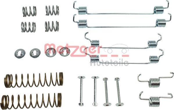 Metzger 105-0835 - Tillbehörssats, bromsbackar xdelar.se