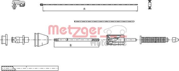 Metzger 10.0383 - Gasvajer xdelar.se