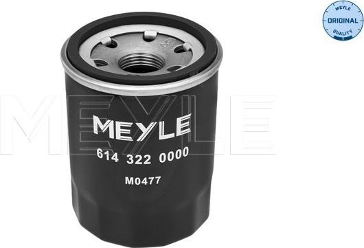 Meyle 614 322 0000 - Oljefilter xdelar.se