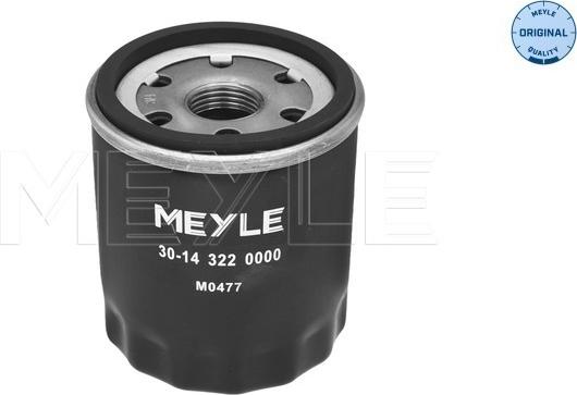 Meyle 30-14 322 0000 - Oljefilter xdelar.se