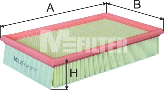 DACO Germany DFA1005 - Luftfilter xdelar.se