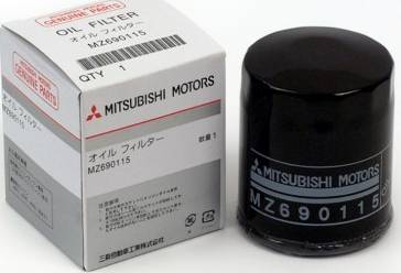 Mitsubishi MZ 690115 - Oljefilter xdelar.se