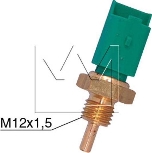 Monark 090600161 - Sensor, kylmedietemperatur xdelar.se