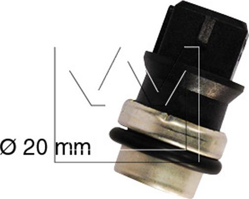 Monark 090600107 - Sensor, kylmedietemperatur xdelar.se