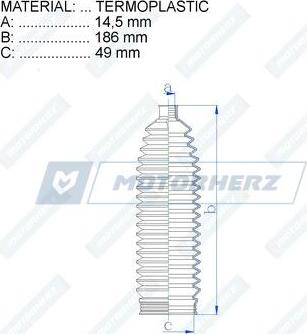 Motorherz RDZ0461MG - Bälgar, styrsystem xdelar.se