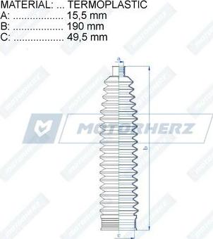 Motorherz RDZ0508MG - Bälgar, styrsystem xdelar.se