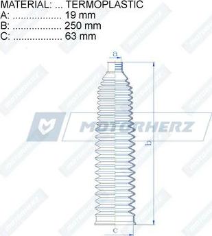 Motorherz RDZ0013MG - Bälgar, styrsystem xdelar.se