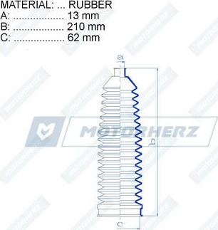 Motorherz RDZ0305MG - Bälgar, styrsystem xdelar.se