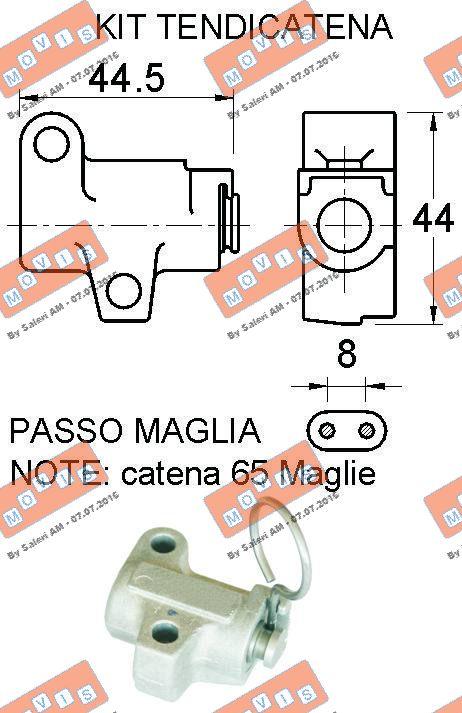 MOVIS AST8924K - Transmissionskedjesats xdelar.se