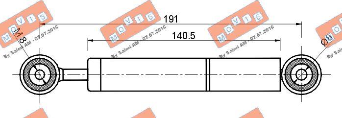 MOVIS AST2304 - Vibrationsdämpare, flerspårsrem xdelar.se