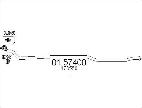 MTS 01.57400 - Mittenljuddämpare xdelar.se