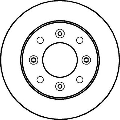 Blue Print ADJ134308 - Bromsskiva xdelar.se