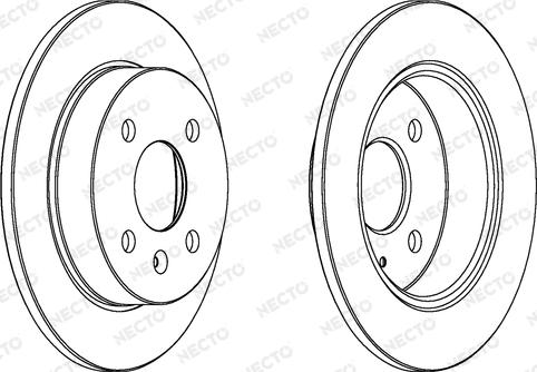 HELLA 8DD 355 106-091 - Bromsskiva xdelar.se