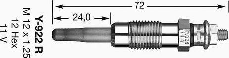 NGK 4356 - Glödstift xdelar.se