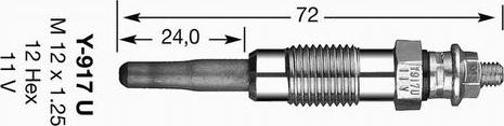 NGK 3219 - Glödstift xdelar.se