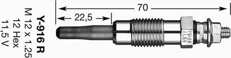 NGK 2785 - Glödstift xdelar.se