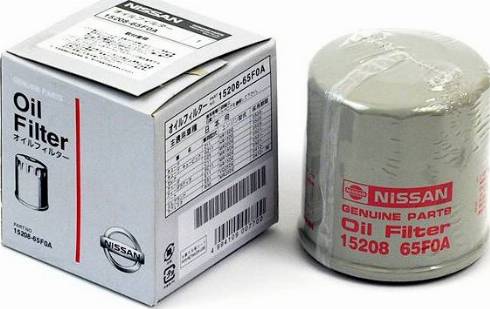 NISSAN 15208-65F0A - Oljefilter xdelar.se