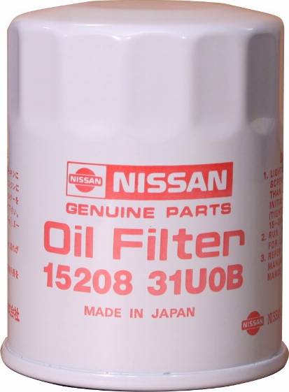 NISSAN 15208-31U0B - Oljefilter xdelar.se