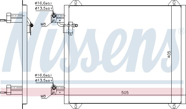 Nissens 94584 - Kondensor, klimatanläggning xdelar.se