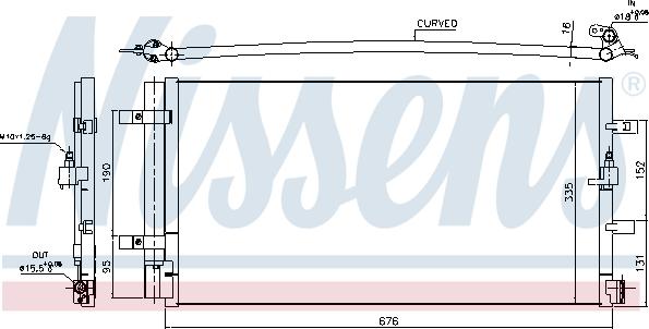 Nissens 940430 - Kondensor, klimatanläggning xdelar.se