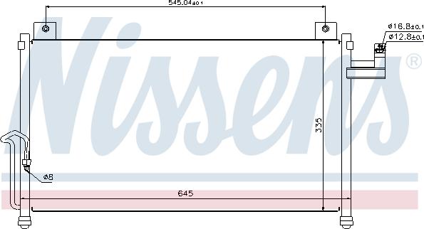 Nissens 94742 - Kondensor, klimatanläggning xdelar.se