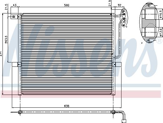 Nissens 94761 - Kondensor, klimatanläggning xdelar.se