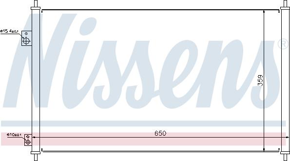 Nissens 94771 - Kondensor, klimatanläggning xdelar.se