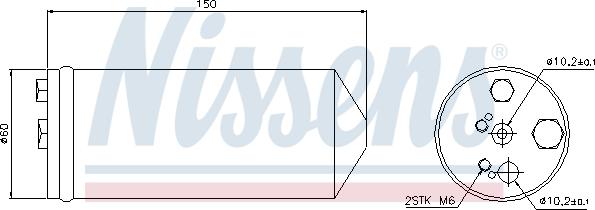 Nissens 95325 - Torkare,m klimatanläggning xdelar.se