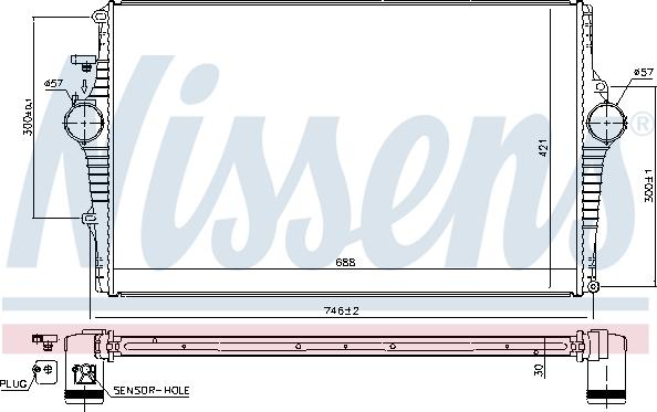 Nissens 969001 - Laddluftkylare xdelar.se