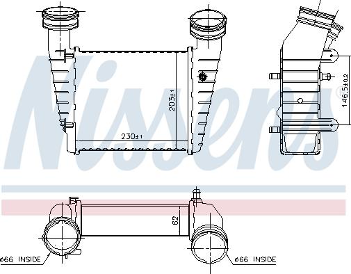 Nissens 96680 - Laddluftkylare xdelar.se