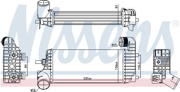 Nissens 96221 - Laddluftkylare xdelar.se