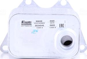 Nissens 90659 - Oljekylare, motor xdelar.se