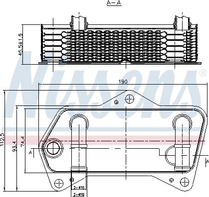 Nissens 90653 - Oljekylare, automatisk transmission xdelar.se