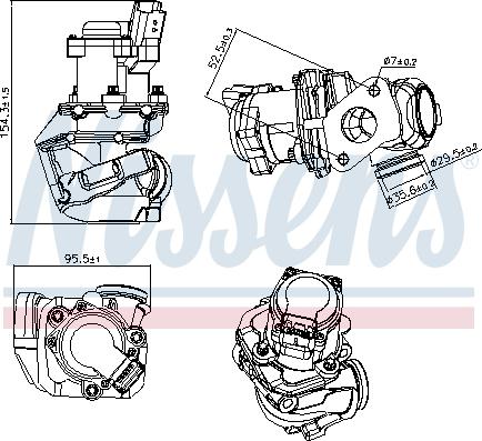 Nissens 98188 - Agr-Ventil xdelar.se