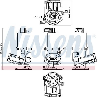 Nissens 98210 - Agr-Ventil xdelar.se