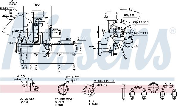 Nissens 93068 - Laddare, laddsystem xdelar.se