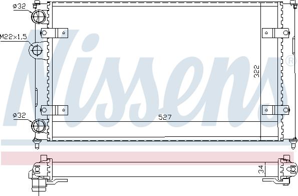 Nissens 639951 - Kylare, motorkylning xdelar.se