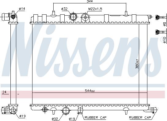 Nissens 63502 - Kylare, motorkylning xdelar.se