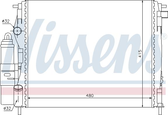 Nissens 63773 - Kylmodul xdelar.se